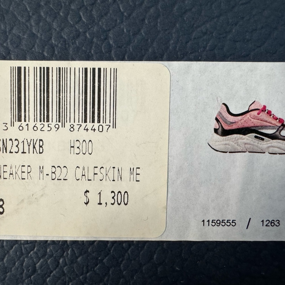 Men’s Dior B22 sneakers - Picture 4 of 4